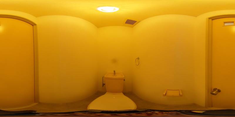 パノラマ画像トイレ