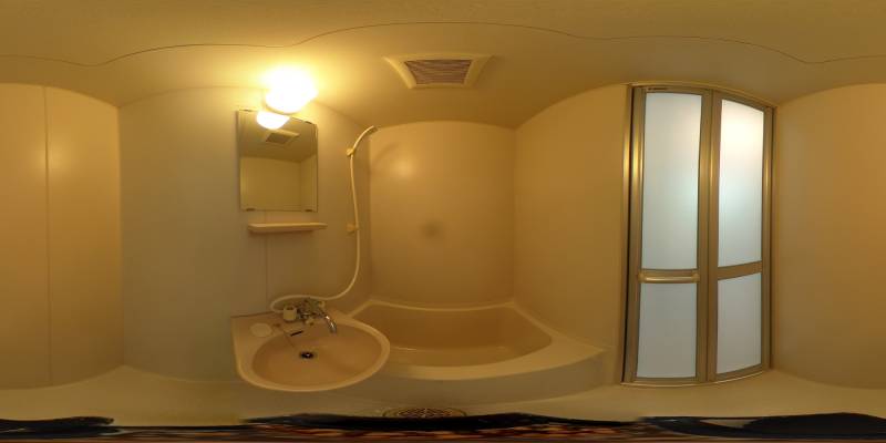 パノラマ画像バスルーム