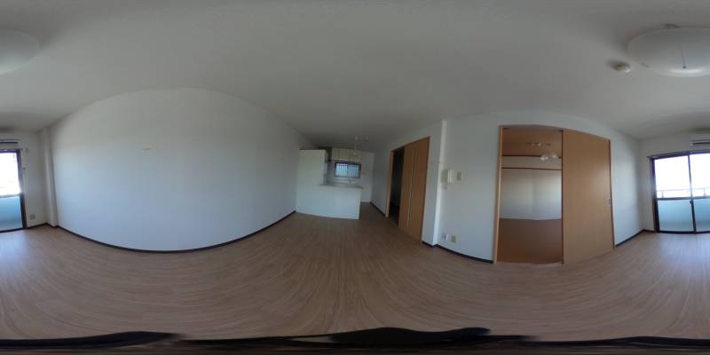 パノラマ画像リビング