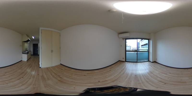 パノラマ画像洋室