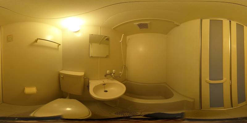 パノラマ画像洗面所