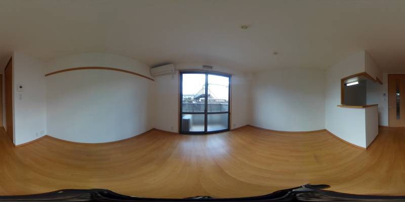 パノラマ画像洋室