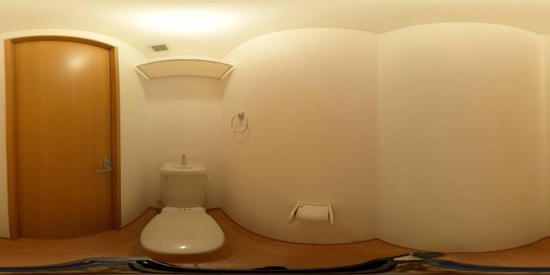 パノラマ画像トイレ