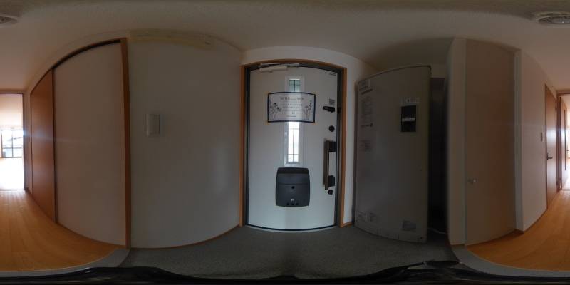 パノラマ画像玄関