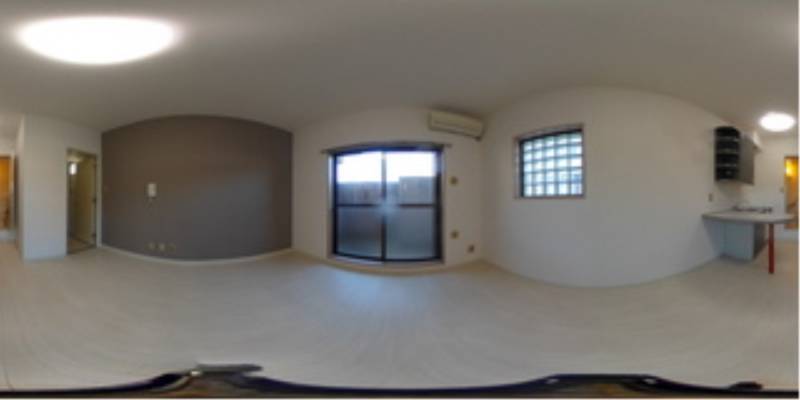 パノラマ画像リビング