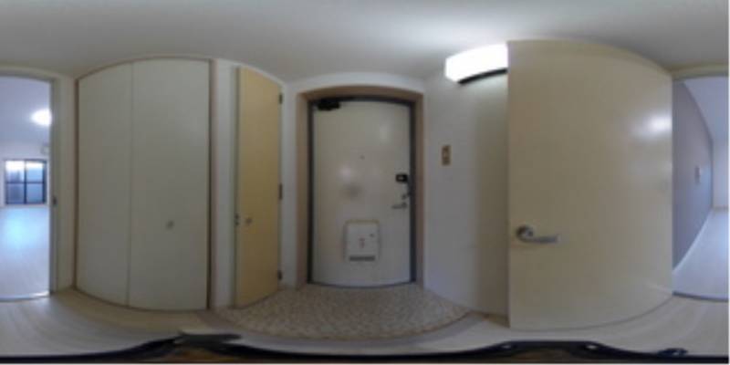 パノラマ画像玄関