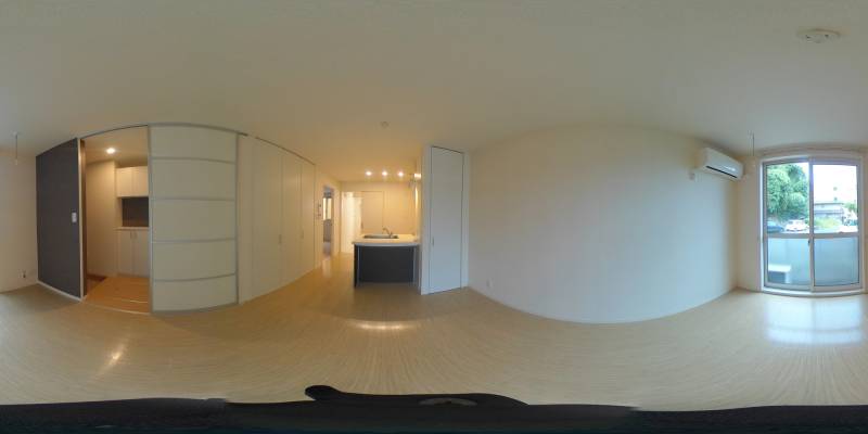 パノラマ画像リビング