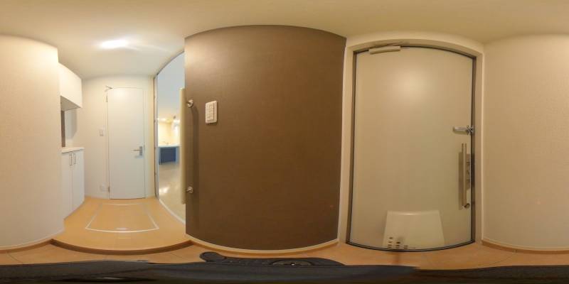 パノラマ画像玄関