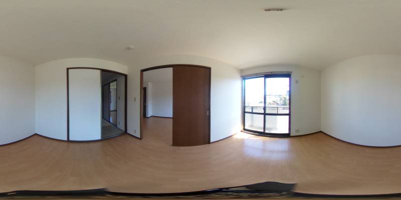 パノラマ画像洋室