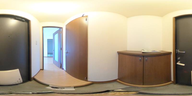 パノラマ画像玄関