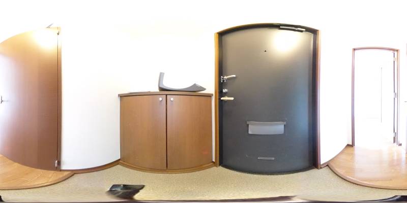 パノラマ画像玄関