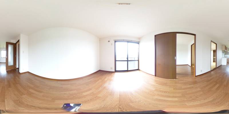 パノラマ画像リビング