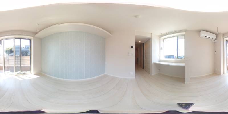 パノラマ画像洋室