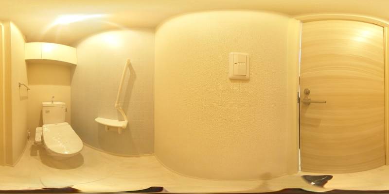パノラマ画像トイレ