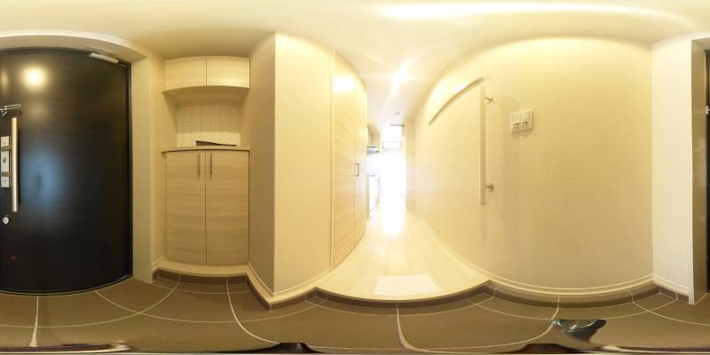 パノラマ画像玄関