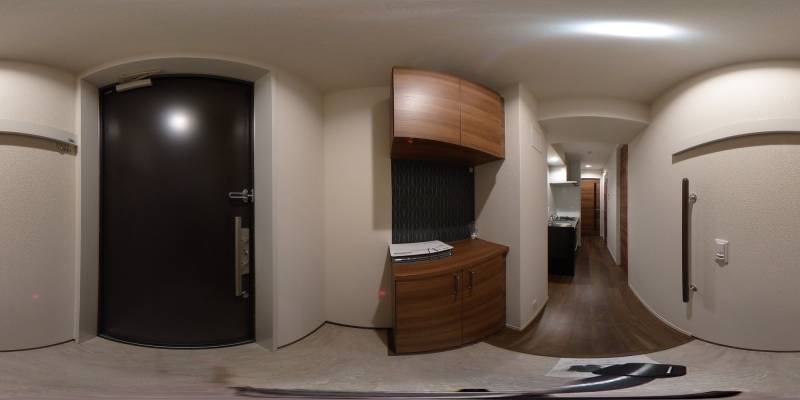 パノラマ画像玄関