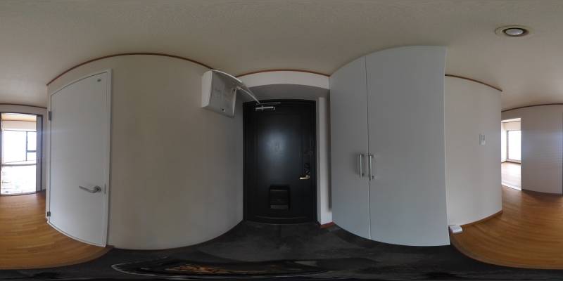 パノラマ画像玄関