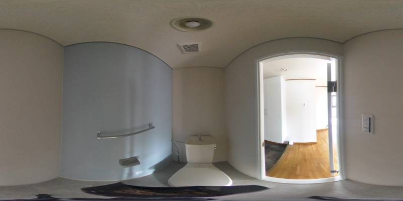 パノラマ画像トイレ