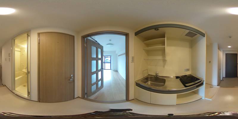 パノラマ画像キッチン