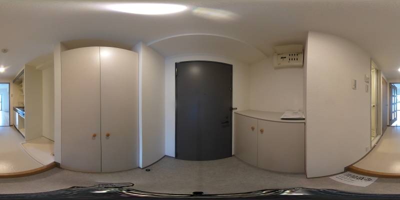 パノラマ画像玄関