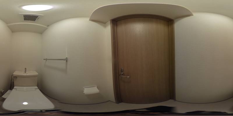 パノラマ画像トイレ