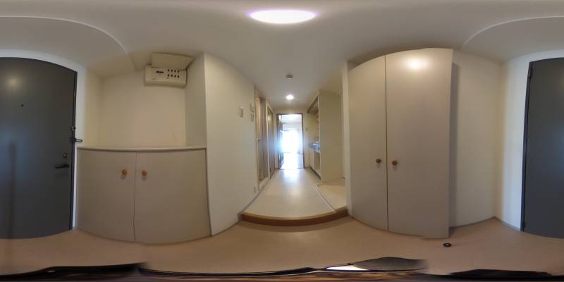 パノラマ画像玄関