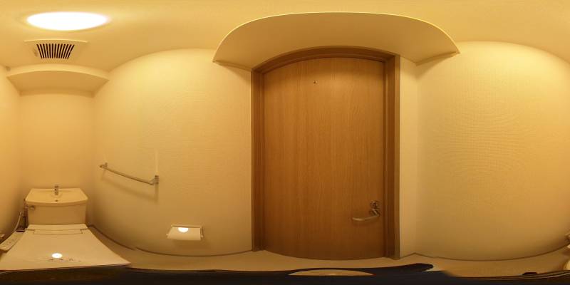 パノラマ画像トイレ