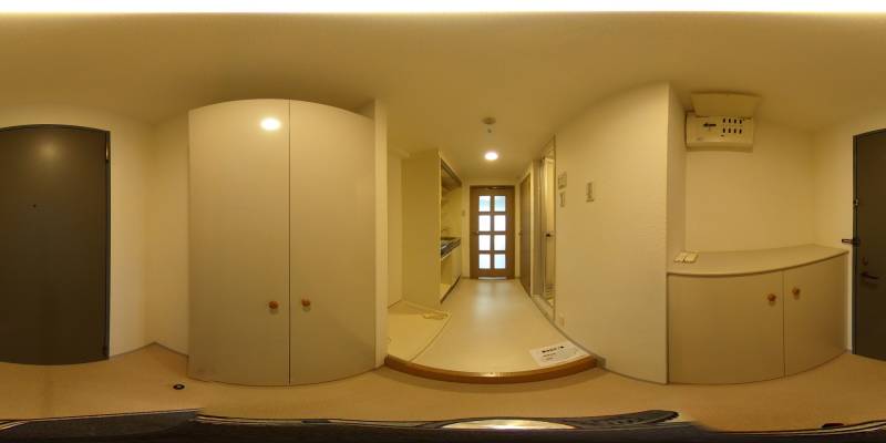 パノラマ画像玄関