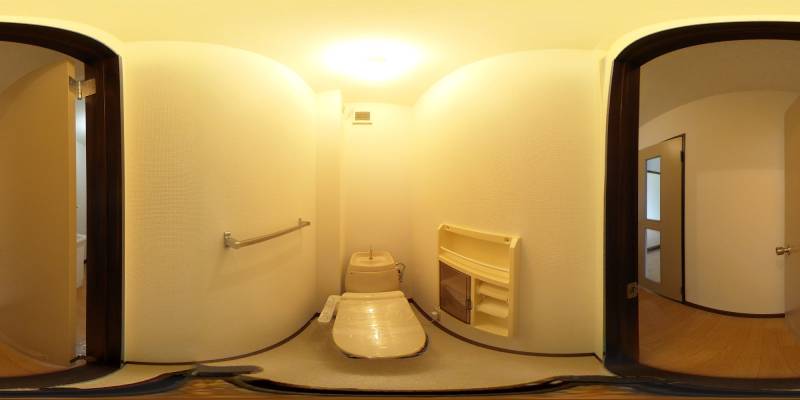 パノラマ画像トイレ