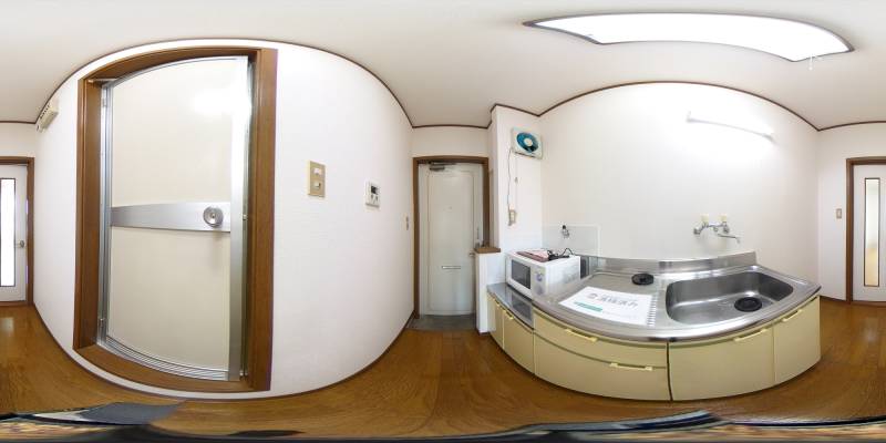 パノラマ画像キッチン