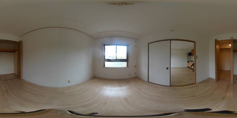 パノラマ画像洋室