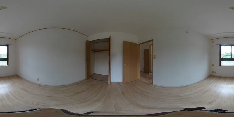 パノラマ画像洋室