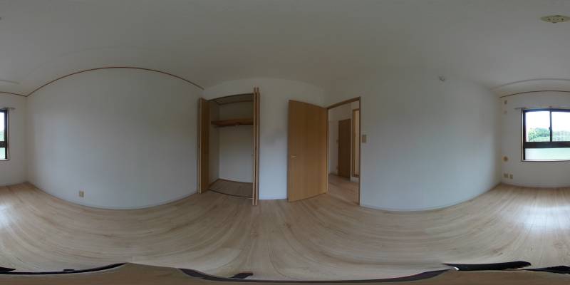 パノラマ画像洋室