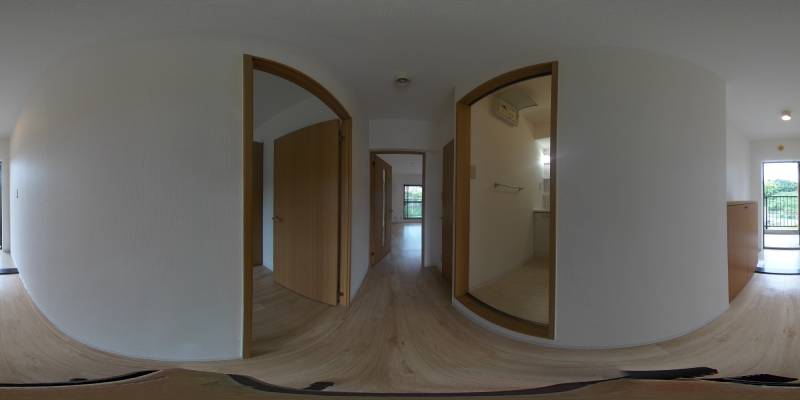 パノラマ画像玄関