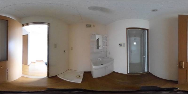 パノラマ画像洗面所