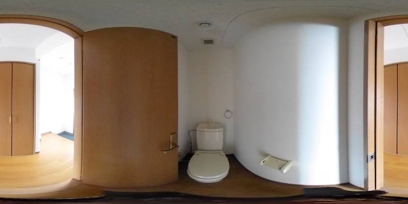 パノラマ画像トイレ