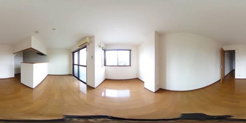 パノラマ画像リビング