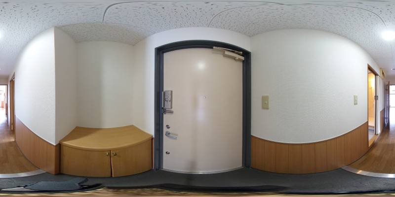 パノラマ画像玄関