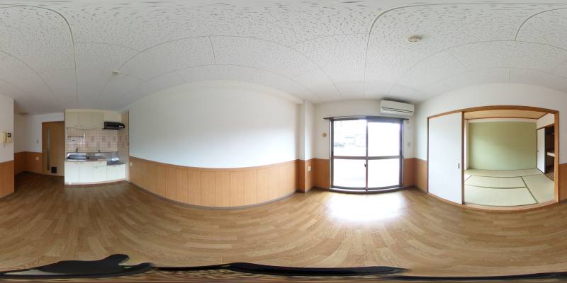 パノラマ画像リビング