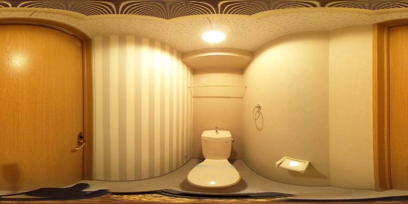 パノラマ画像トイレ