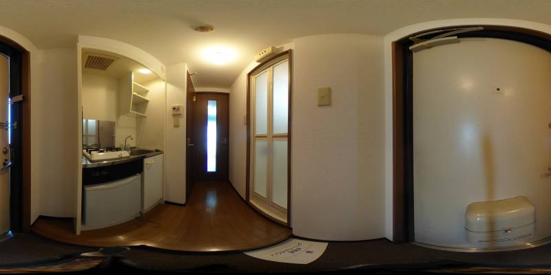 パノラマ画像玄関