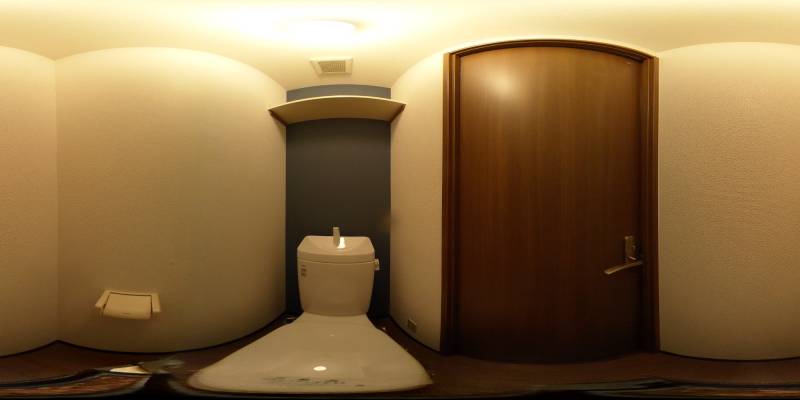 パノラマ画像トイレ