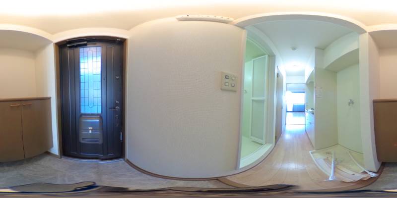 パノラマ画像玄関