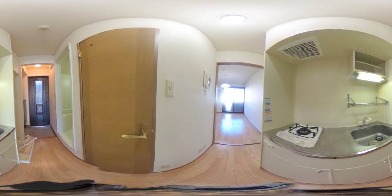 パノラマ画像キッチン