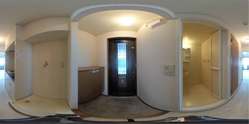 パノラマ画像玄関