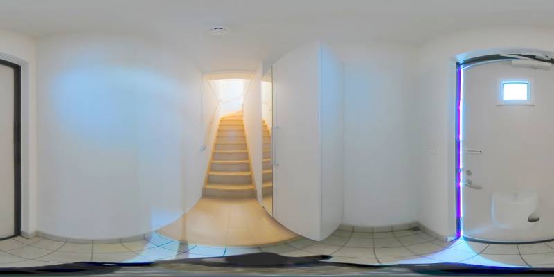 パノラマ画像玄関