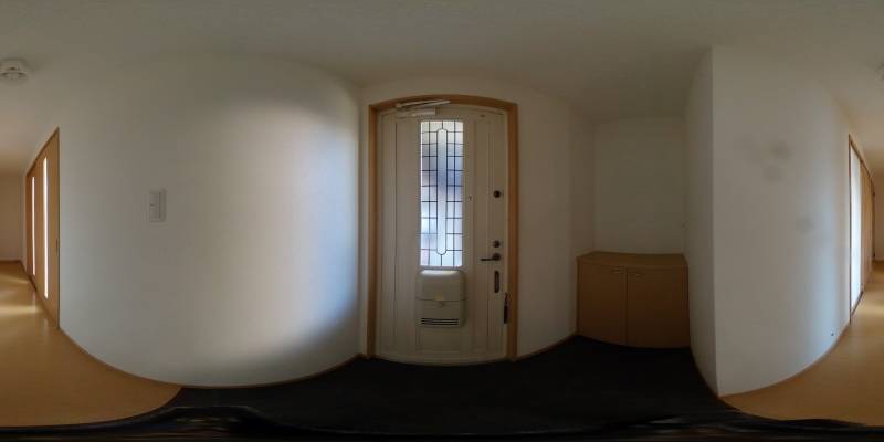 パノラマ画像玄関
