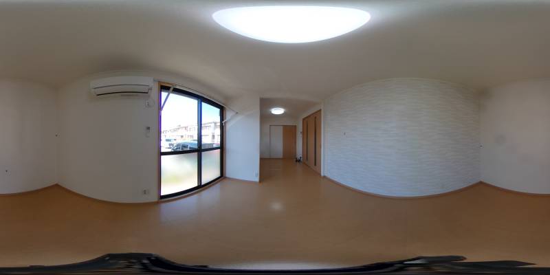 パノラマ画像リビング