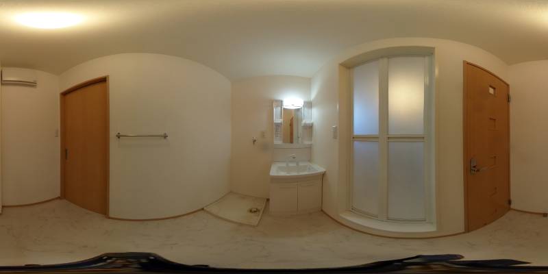 パノラマ画像洗面所