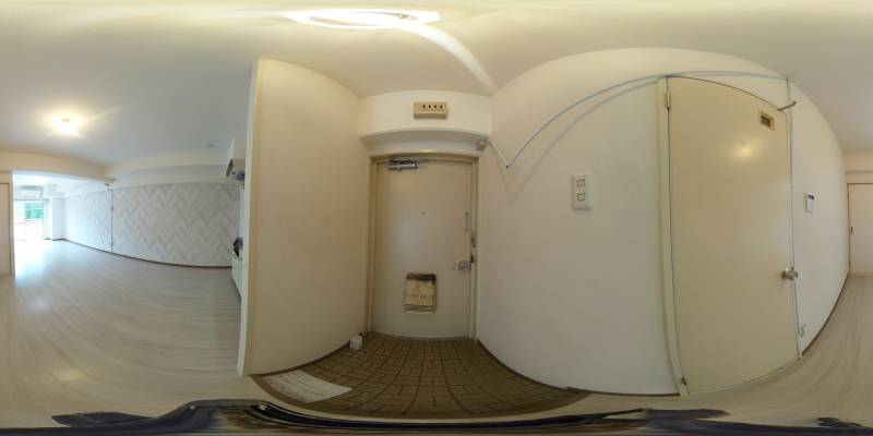 パノラマ画像玄関